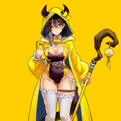 This is a pixiv picture whose title is 魔道士っぽいの.