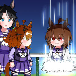 This is a pixiv picture whose title is 新時代の扉の感想ファンアート.