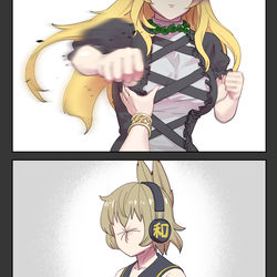 This is a pixiv picture whose title is 流行りのやつを.