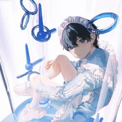 This is a pixiv picture whose title is 無題.