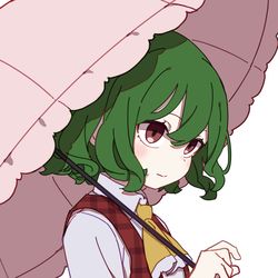 This is a pixiv picture whose title is 幽香.