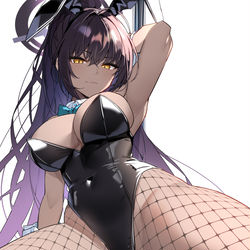 This is a pixiv picture whose title is 角楯カリン バニーガールver.