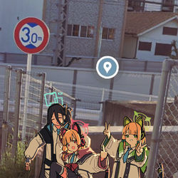 This is a pixiv picture whose title is street view.