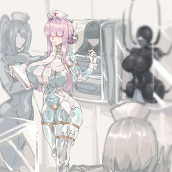 This is a pixiv picture whose title is 照例检查.