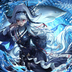This is a pixiv picture whose title is 帰溟スペクター.