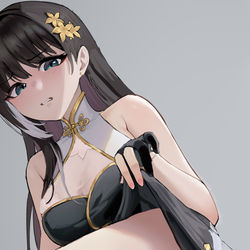 This is a pixiv picture whose title is 白芷.