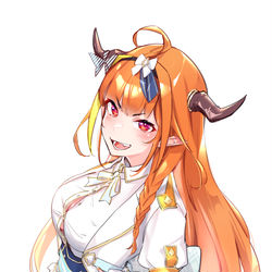 This is a pixiv picture whose title is ブライト会長.