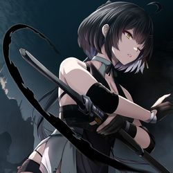 This is a pixiv picture whose title is 漂泊者.