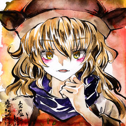 This is a pixiv picture whose title is 摩多羅隠岐奈とバックダンサーズ.