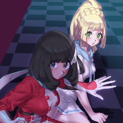 This is a pixiv picture whose title is 飛炎入鋼虫.