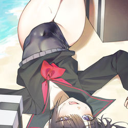 This is a pixiv picture whose title is 疲れた。。.