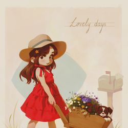 This is a pixiv picture whose title is Lovely days 2 - Stroll.