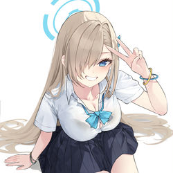 This is a pixiv picture whose title is アスナ.