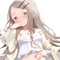 This is a pixiv picture whose title is 篠澤広.