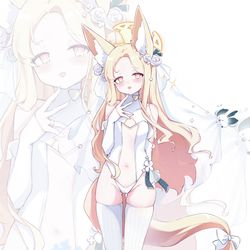 This is a pixiv picture whose title is 花嫁セイア.