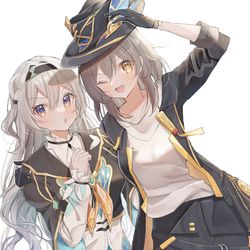 This is a pixiv picture whose title is ホタルちゃんと星ちゃん.