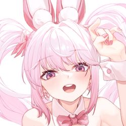 This is a pixiv picture whose title is Bunny Alice.