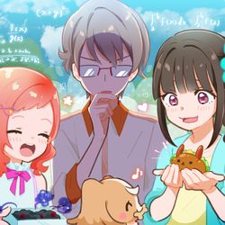 This is a pixiv picture whose title is わんぷり１７話.