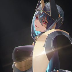 This is a pixiv picture whose title is Indivilia's blade.