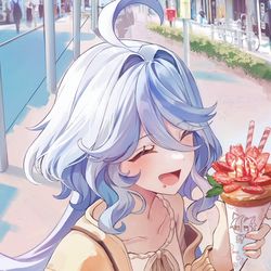 This is a pixiv picture whose title is furina.