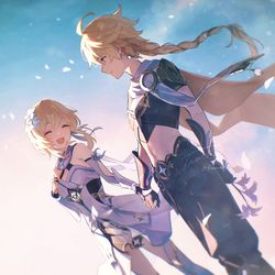 This is a pixiv picture whose title is 君と歩む旅.