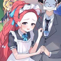This is a pixiv picture whose title is ご奉仕させてください・・・♡.