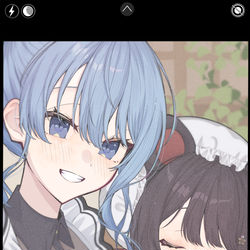 This is a pixiv picture whose title is 「とこちゃんが居眠りなんて珍しいな、いつもお疲れ様♫」.