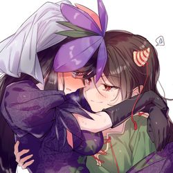 This is a pixiv picture whose title is 👹🍇.