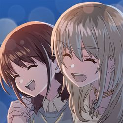 This is a pixiv picture whose title is ガルクラのファンアート.