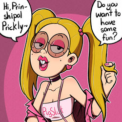 This is a pixiv picture whose title is Pigslut Gretchen.
