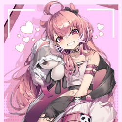 This is a pixiv picture whose title is 笹木咲.