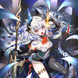 This is a pixiv picture whose title is ドラゴニックメイル・ギルヴァ.
