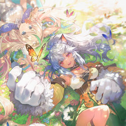 This is a pixiv picture whose title is 大自然の抱擁・ラティカ（イラスト違い）.