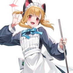 This is a pixiv picture whose title is モモイ　メイド！.