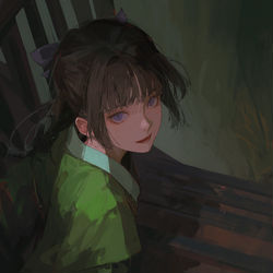 This is a pixiv picture whose title is 猫猫.
