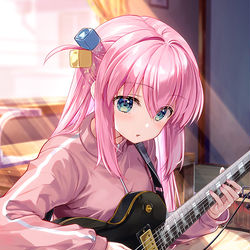 This is a pixiv picture whose title is ぼっちちゃん.