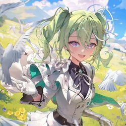 This is a pixiv picture whose title is 【仕事絵】StelLive.