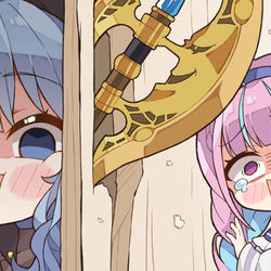 This is a pixiv picture whose title is 🪓.