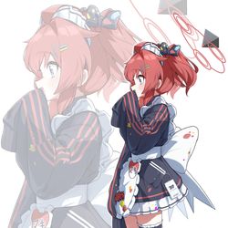 This is a pixiv picture whose title is ジャージメイドマキ.