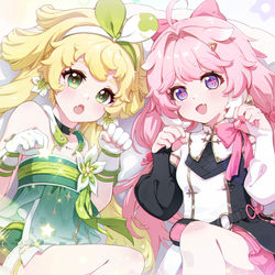 This is a pixiv picture whose title is 安可&维里奈.