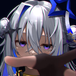 This is a pixiv picture whose title is ぎゅ💙ぎゅ💙.
