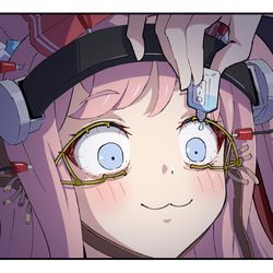 This is a pixiv picture whose title is 映画を1フレームたりとも見逃したくないデジたん.
