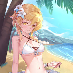 This is a pixiv picture whose title is 荧.