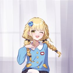 This is a pixiv picture whose title is 藤田ことね.