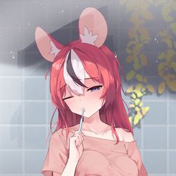 This is a pixiv picture whose title is Baelz morning brush.