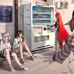 This is a pixiv picture whose title is Frostleaf & The Band 🎸.