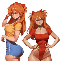 This is a pixiv picture whose title is ASUKA.