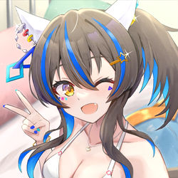 This is a pixiv picture whose title is まぁ～た水着かっちった☆.