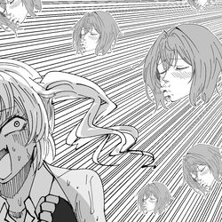 This is a pixiv picture whose title is 降り注ぐアンジュからの𝓚𝓲𝓼𝓼….