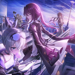 This is a pixiv picture whose title is 星核ハンター.